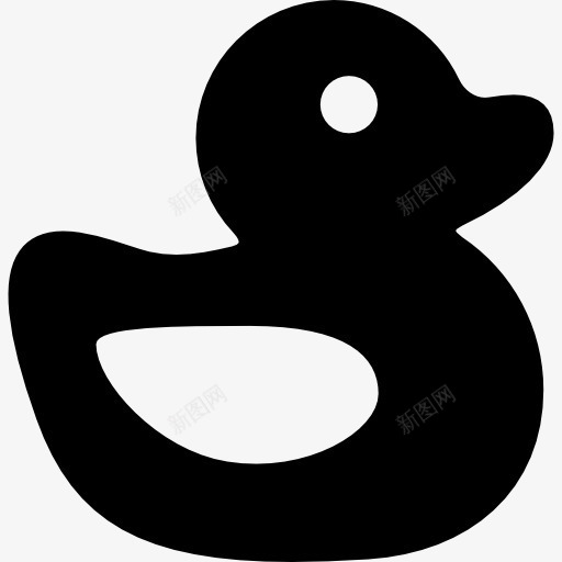 Ducky图标png_新图网 https://ixintu.com 儿童 动物 橡胶 洗澡 玩具 鸭子