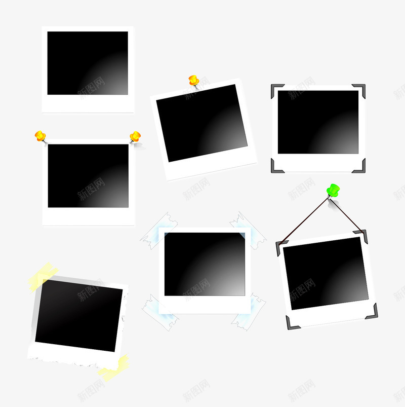 宝丽来相纸PSDpng免抠素材_新图网 https://ixintu.com PSD classic ipod menu mp3 播放 播放器 数码产品 苹果 视频 音乐