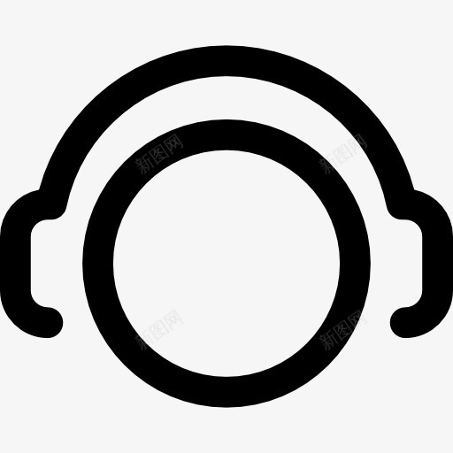 飞机马歇尔图标png_新图网 https://ixintu.com 人 耳机 队长 飞行员的头