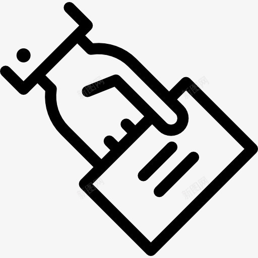 提示卡在倾斜的手图标png_新图网 https://ixintu.com ID卡 人身份 商人 手势 文字 识别