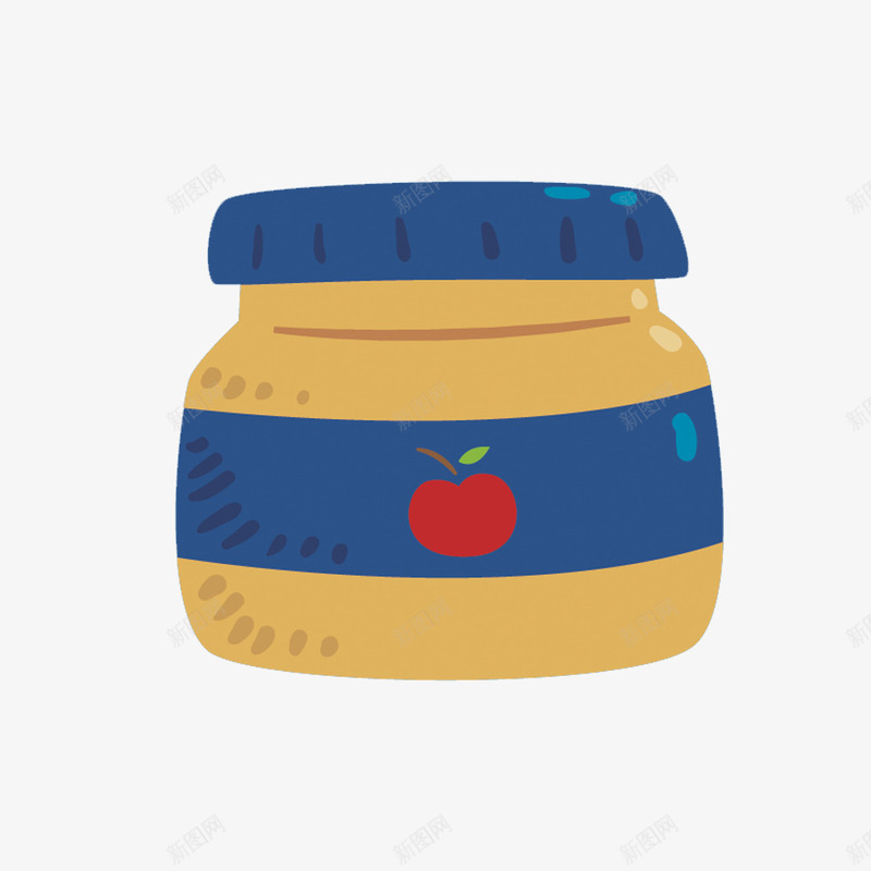 婴儿辅食苹果泥png免抠素材_新图网 https://ixintu.com 婴儿 矢量素材 素材 苹果 苹果矢量