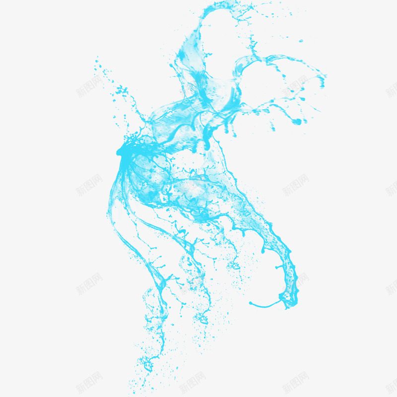 水花翅膀png免抠素材_新图网 https://ixintu.com 喷溅的水花 水花 水花组成翅膀 水花翅膀 翅膀 飞翔的水花