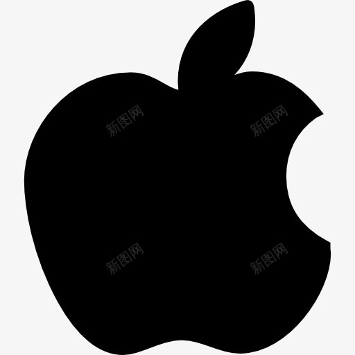 苹果图标png_新图网 https://ixintu.com 品牌 品牌和标志 商标 标志 标识 社交媒体 苹果