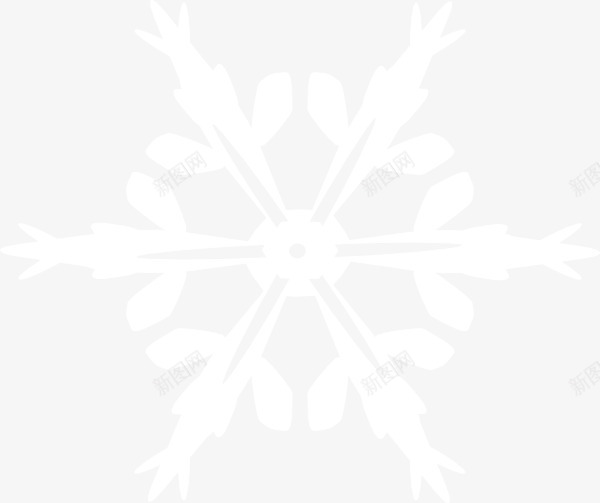 种类二雪花png免抠素材_新图网 https://ixintu.com 冬季 双十二 圣诞 电商节日 透明