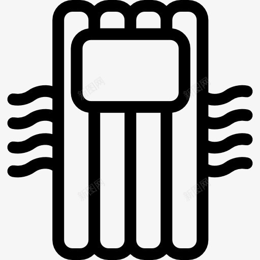 充气垫图标png_新图网 https://ixintu.com 夏天 夏季的乐趣 放松 游泳 游泳池