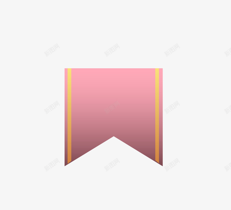 红色丝带标题框png免抠素材_新图网 https://ixintu.com 丝带 标题外框 标题框 红色 红色丝带