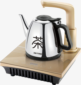 电茶壶组合png免抠素材_新图网 https://ixintu.com 不锈钢 组合 茶壶
