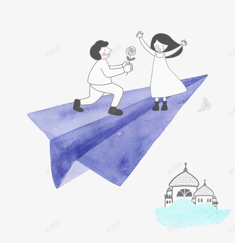 在纸飞机上求婚的男子png免抠素材_新图网 https://ixintu.com 手制 折纸 梦想 求婚 献花 纸 纸张 纸飞机 起飞 飞 飞机 飞行 飞起 飞起来的纸