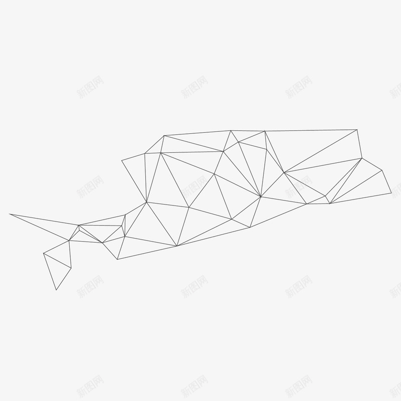 黑色立体网格纸飞机png免抠素材_新图网 https://ixintu.com 立体 纸飞机 网格 透视网格 黑色