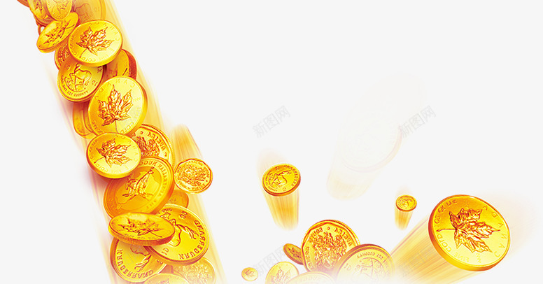 金币炫酷psd免抠素材_新图网 https://ixintu.com 炫酷 金币