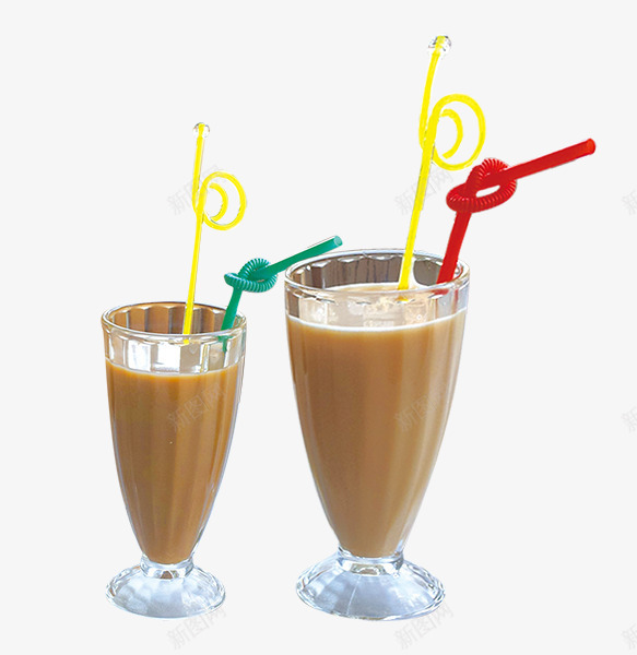 奶茶杯子图层png免抠素材_新图网 https://ixintu.com 冬季 奶茶 温情 温暖 红色吸管