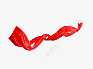 红色飘逸丝带png免抠素材_新图网 https://ixintu.com 丝带 红色 飘逸