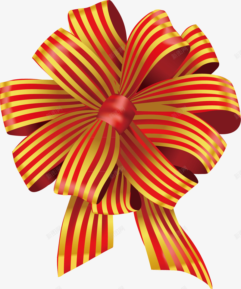 红色拉花png免抠素材_新图网 https://ixintu.com png png图片 丝带 矢量拉花 花 花素材