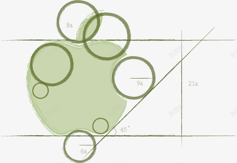 数学函数轴矢量图ai免抠素材_新图网 https://ixintu.com 函数轴 数学 矢量函数 苹果背景 矢量图