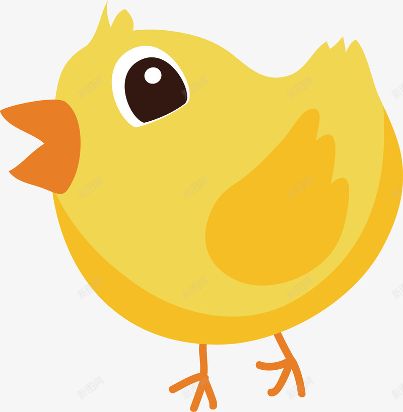 卡通动物png免抠素材_新图网 https://ixintu.com 人偶玩具 动物 卡通动物 卡通手绘 小雏鸡