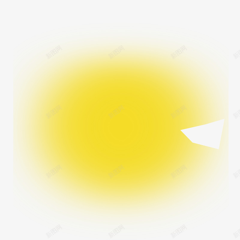 光晕黄色光炫光png免抠素材_新图网 https://ixintu.com 光晕 炫光 黄色光