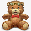 可爱泰迪熊标png免抠素材_新图网 https://ixintu.com bear 玩具熊