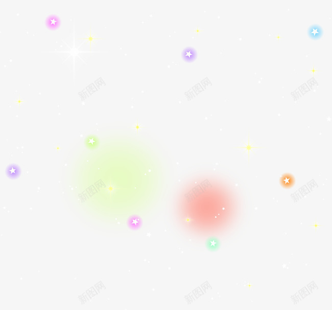 绚丽星空星星光晕矢量图ai免抠素材_新图网 https://ixintu.com 光晕 星星 星空 绚丽 矢量图