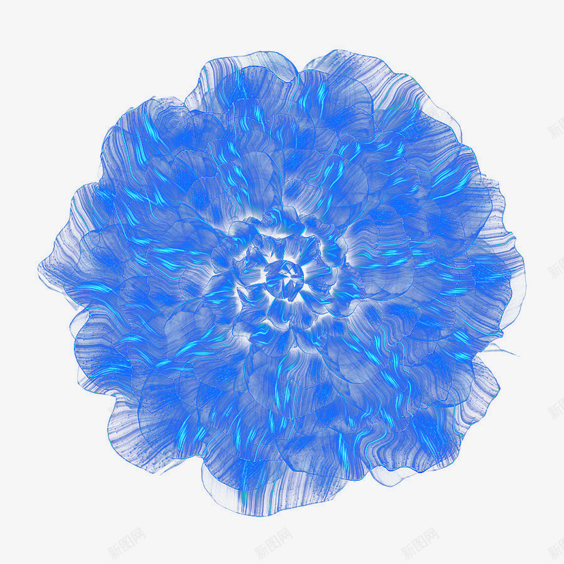 梦幻蓝色花朵顶视图png免抠素材_新图网 https://ixintu.com 小清新蓝色花朵 梦幻花朵 炫酷蓝色花朵 花朵顶视图 蓝色花朵 蓝色花朵png