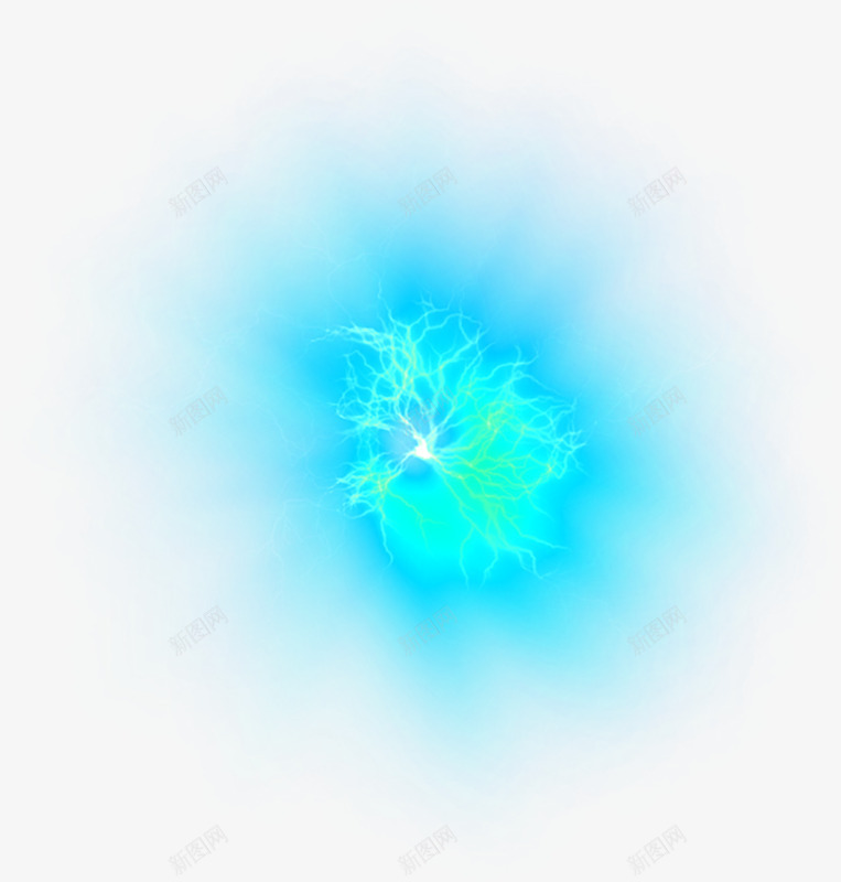 蓝绿色晕染光png免抠素材_新图网 https://ixintu.com 晕染 灯光彩灯 炫光舞台 炫彩背景