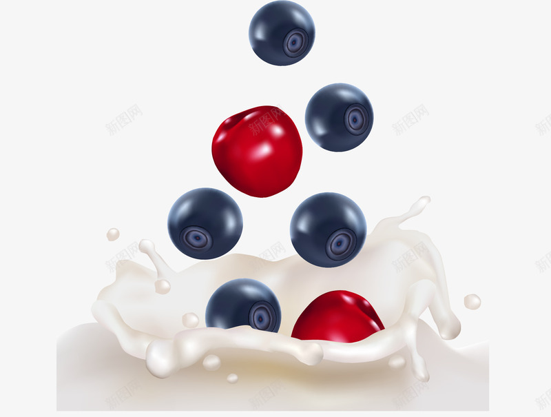 水果牛奶滴喷溅png免抠素材_新图网 https://ixintu.com 喷溅 水果 滴 牛奶