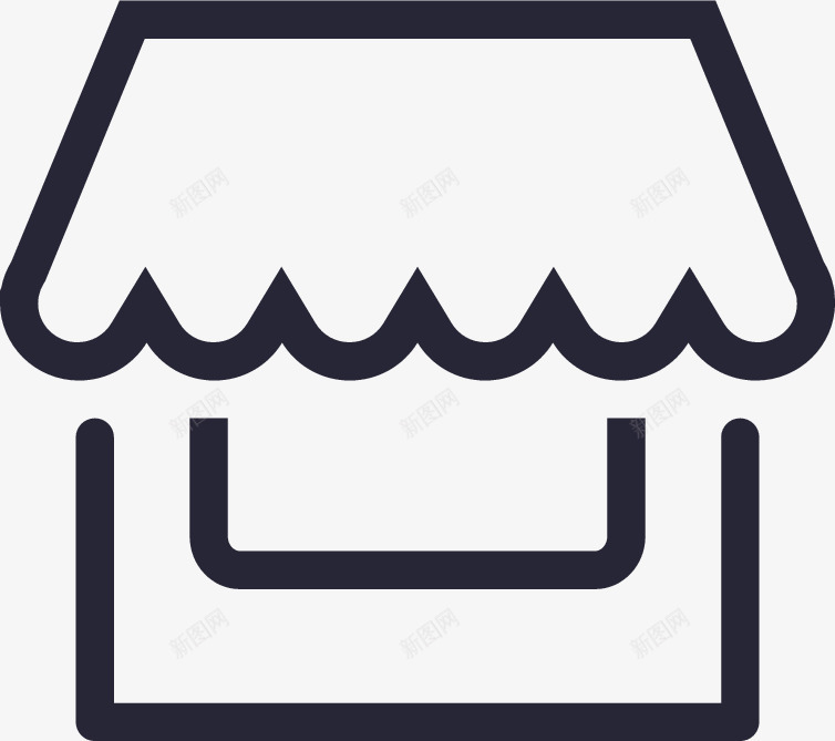 店铺默认ios图标png_新图网 https://ixintu.com 店铺默认io