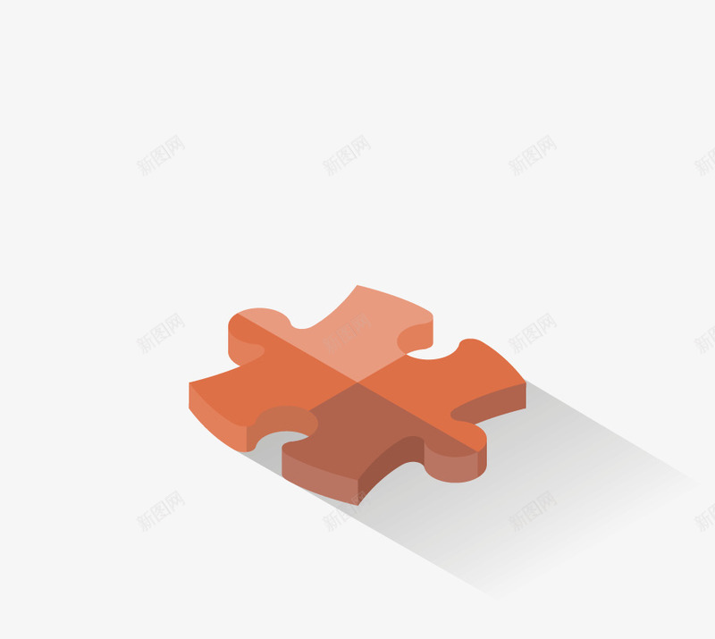 手绘卡通一块拼图图标png_新图网 https://ixintu.com puzzle 一块拼图 拼图 拼图图标 拼图块 立体拼图色块