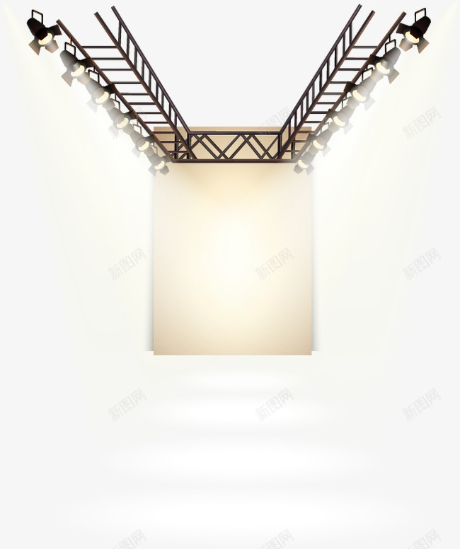 炫酷舞台光束png免抠素材_新图网 https://ixintu.com 光束 炫酷 舞台
