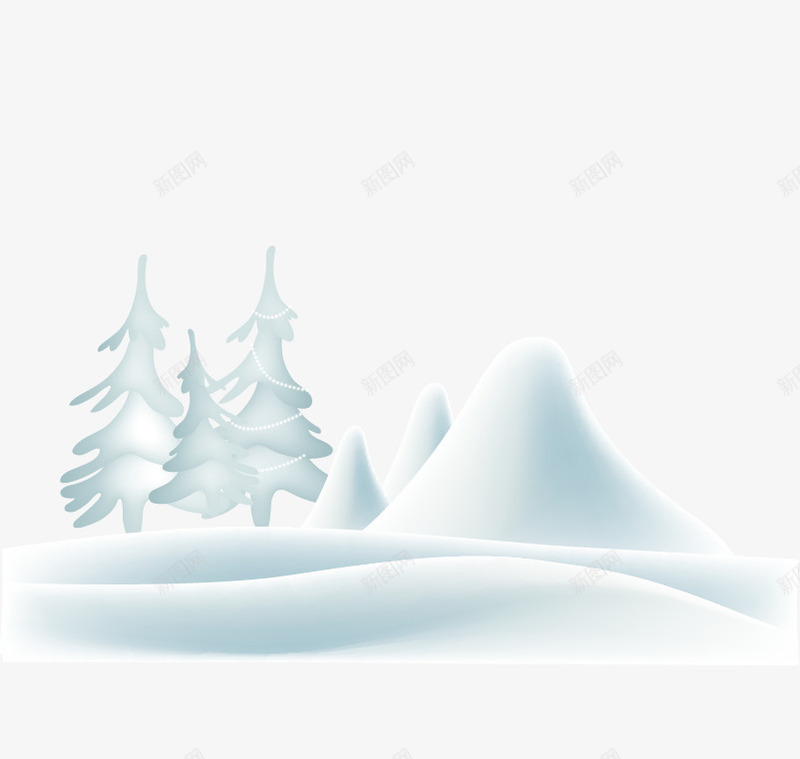 雪山大山png免抠素材_新图网 https://ixintu.com 冬季 冬雪 大山 雪山