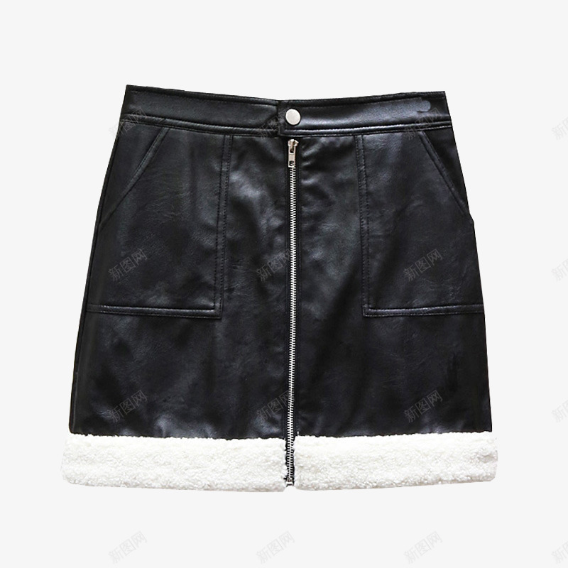 冬季短裙png免抠素材_新图网 https://ixintu.com 加棉 包臀裙 服装 服饰 气质 皮短裙 皮裙 真皮 短裙 裙子 裤裙