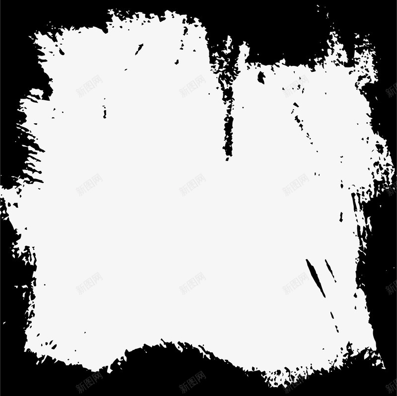 墨迹卡通png免抠素材_新图网 https://ixintu.com 喷溅 斑驳 斑驳笔刷 笔迹效果 黑色