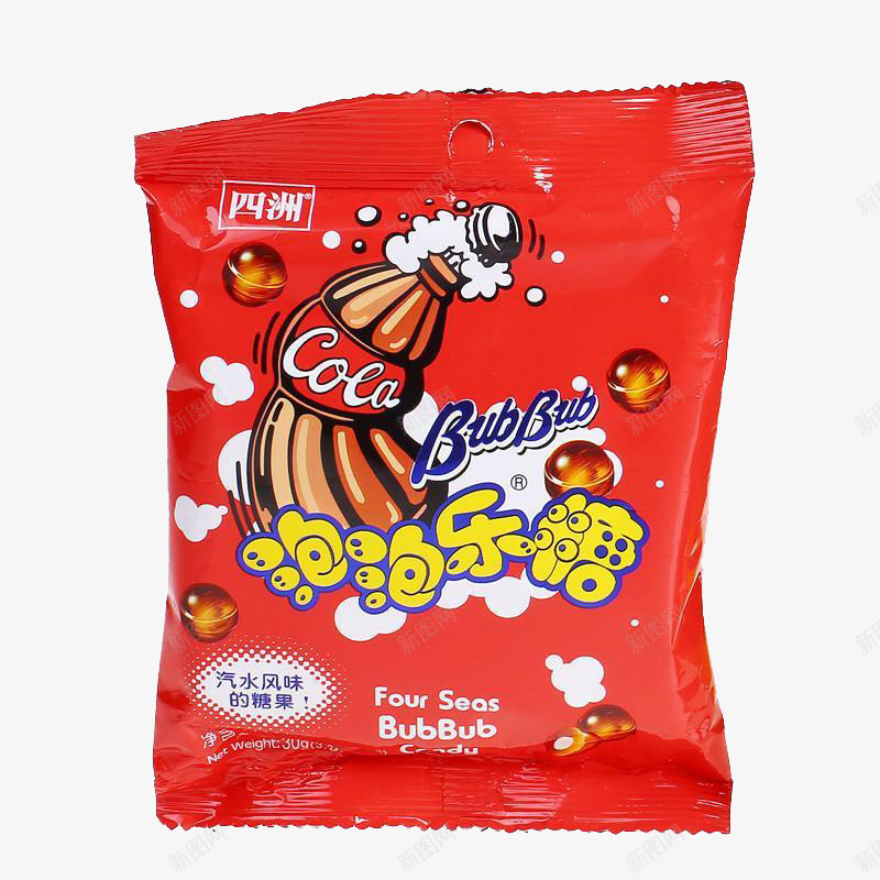 泗州可乐味泡泡乐png免抠素材_新图网 https://ixintu.com 30g 产品实物 休闲零食 零食糖果