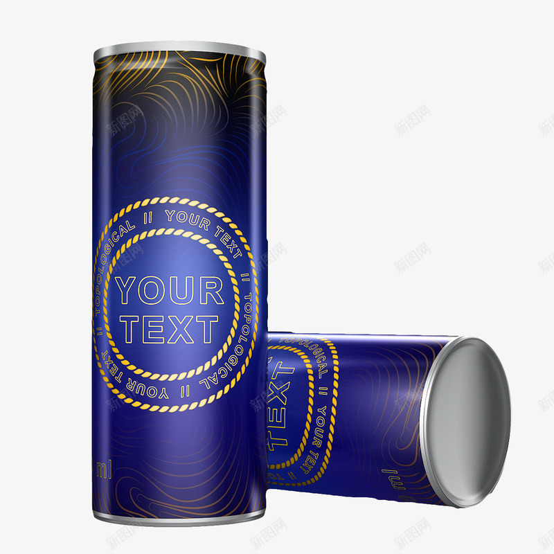 蓝瓶啤酒罐png免抠素材_新图网 https://ixintu.com 啤酒 啤酒罐 易拉罐 蓝瓶 蓝瓶啤酒罐 蓝色易拉罐