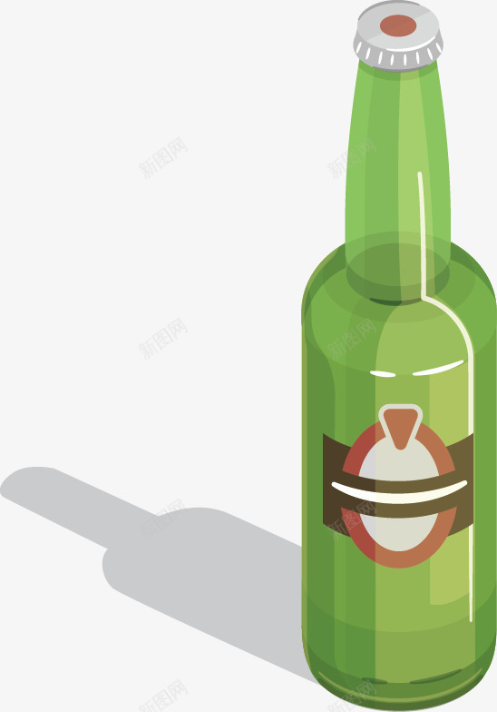 手绘啤酒矢量图ai免抠素材_新图网 https://ixintu.com 卡通 啤酒 手绘 矢量图