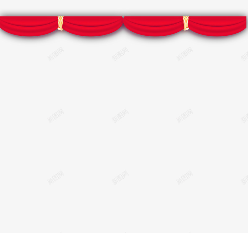 红色幕布png免抠素材_新图网 https://ixintu.com 布 幕布 红布 红色 舞台