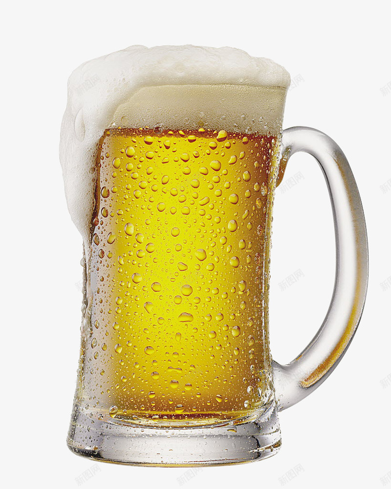 大杯啤酒png免抠素材_新图网 https://ixintu.com 啤酒 大杯 大杯啤酒 酒精