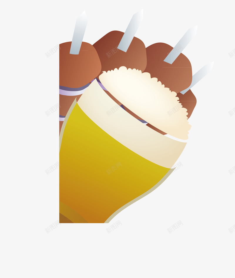 啤酒炸串png免抠素材_新图网 https://ixintu.com 啤酒 夏天 炸串