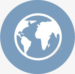 扁平化图标地球符号png_新图网 https://ixintu.com 地球符号 扁平化图标 扁平化图标地球符号
