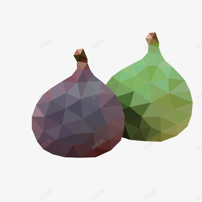 三角形洋葱头装饰png免抠素材_新图网 https://ixintu.com 几何装饰 分块水果 水粉静物 洋葱 矢量素材 立体水果 色块层叠