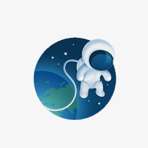 航天员png免抠素材_新图网 https://ixintu.com 地球 太空 漂浮 航天员