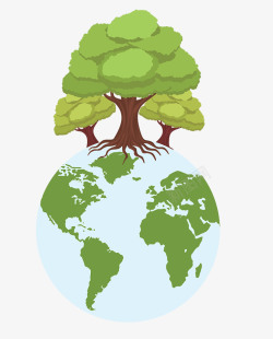 保护环境植树造林生态环境H5背景素材