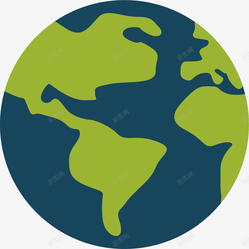 地球卡通图矢量图ai免抠素材_新图网 https://ixintu.com 九大行星 地球 大地母亲 太阳系 我们的家园 生命的起源 矢量图