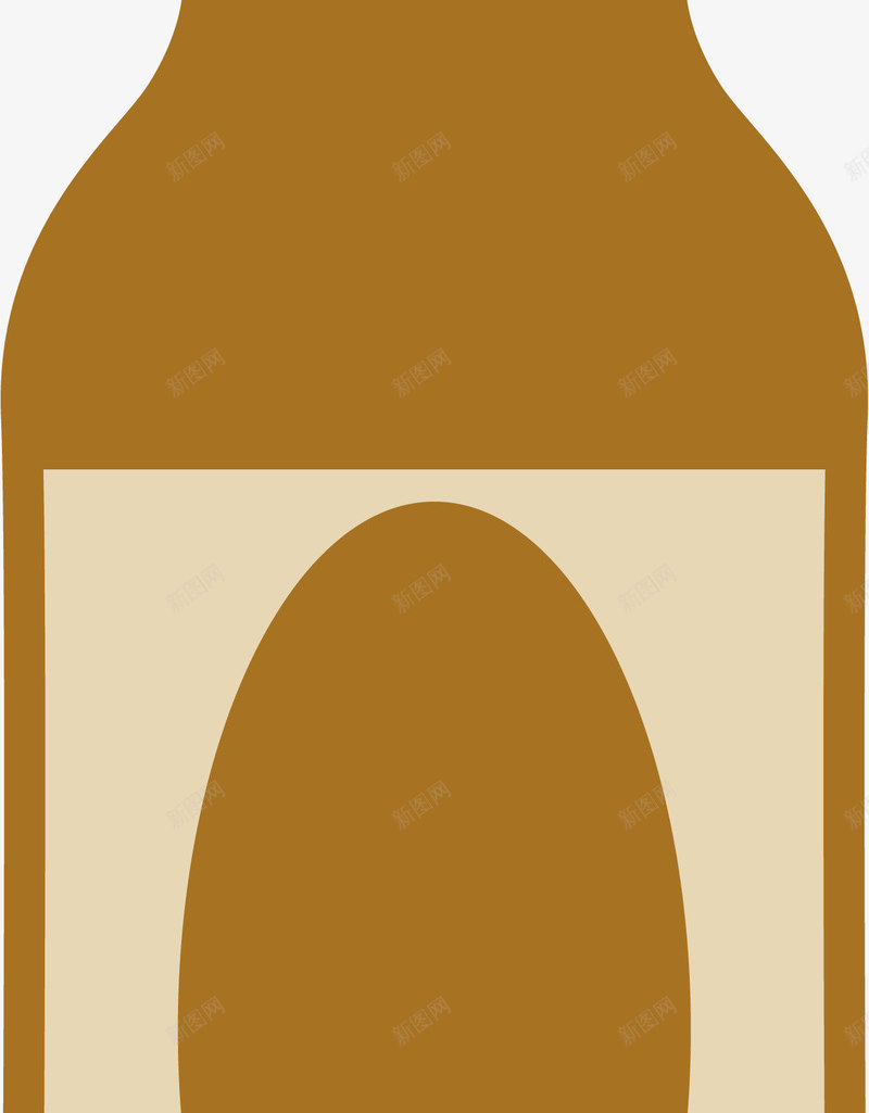 橘黄色酒瓶png免抠素材_新图网 https://ixintu.com 卡通酒瓶 啤酒瓶 橘黄色 白酒瓶 空酒瓶 红酒瓶 葡萄酒瓶 酒瓶 酒瓶矢量 酒瓶设计