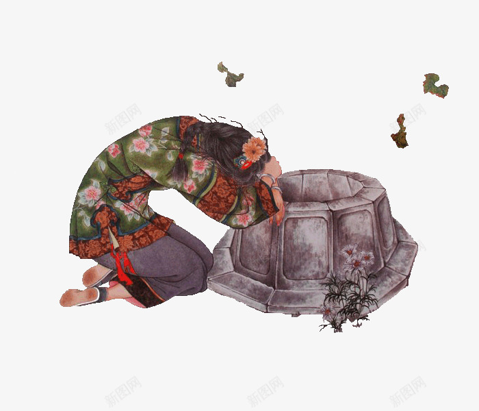中国古代女子png免抠素材_新图网 https://ixintu.com 中国风 传统 古代 女性