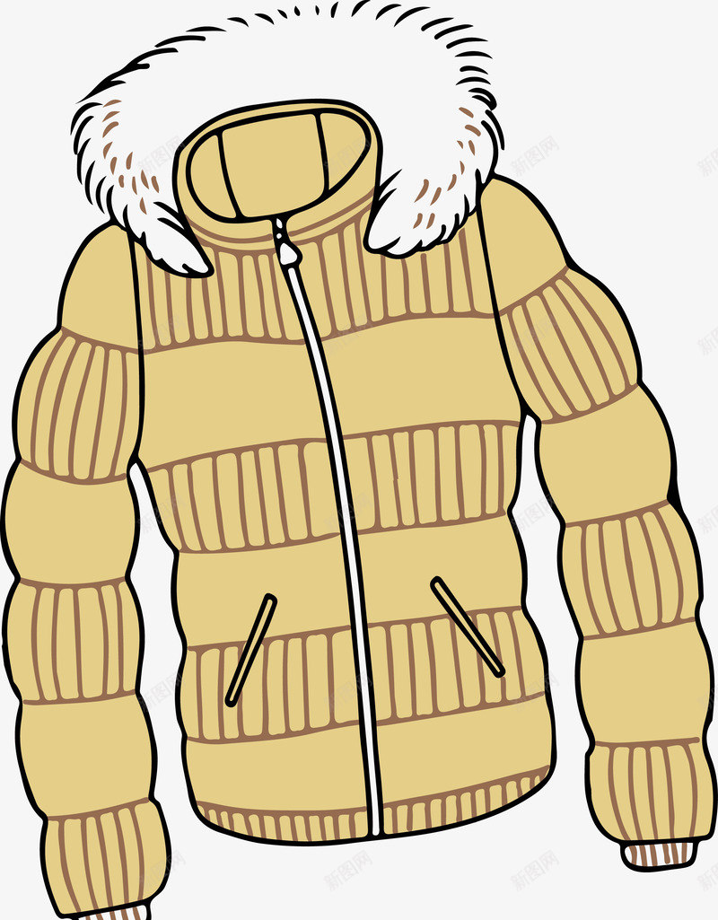 卡通外套矢量图eps免抠素材_新图网 https://ixintu.com 卡通服装 外套 服装 服饰 服饰图 漫画衣服 矢量图 矢量服装 衣服 配饰