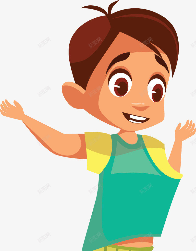 自己穿错衣服的男孩矢量图ai免抠素材_新图网 https://ixintu.com 可爱男孩 矢量png 穿衣服 穿错衣服 自己穿衣服 自理的男孩 矢量图