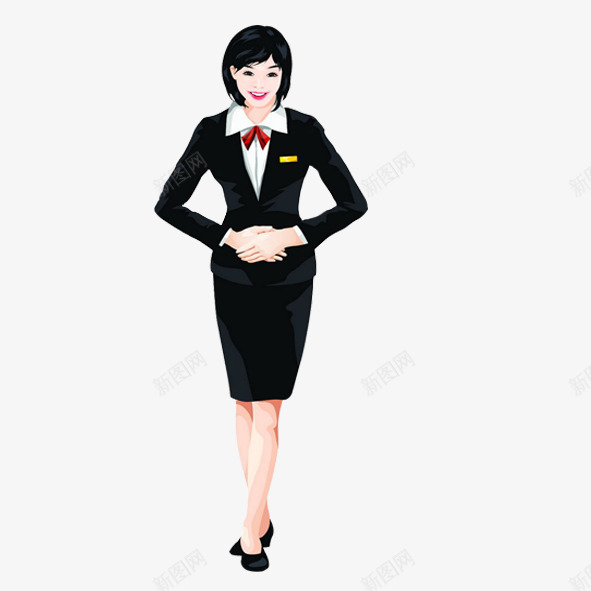 个人形象png免抠素材_新图网 https://ixintu.com 个人形象 商业 女性 职业
