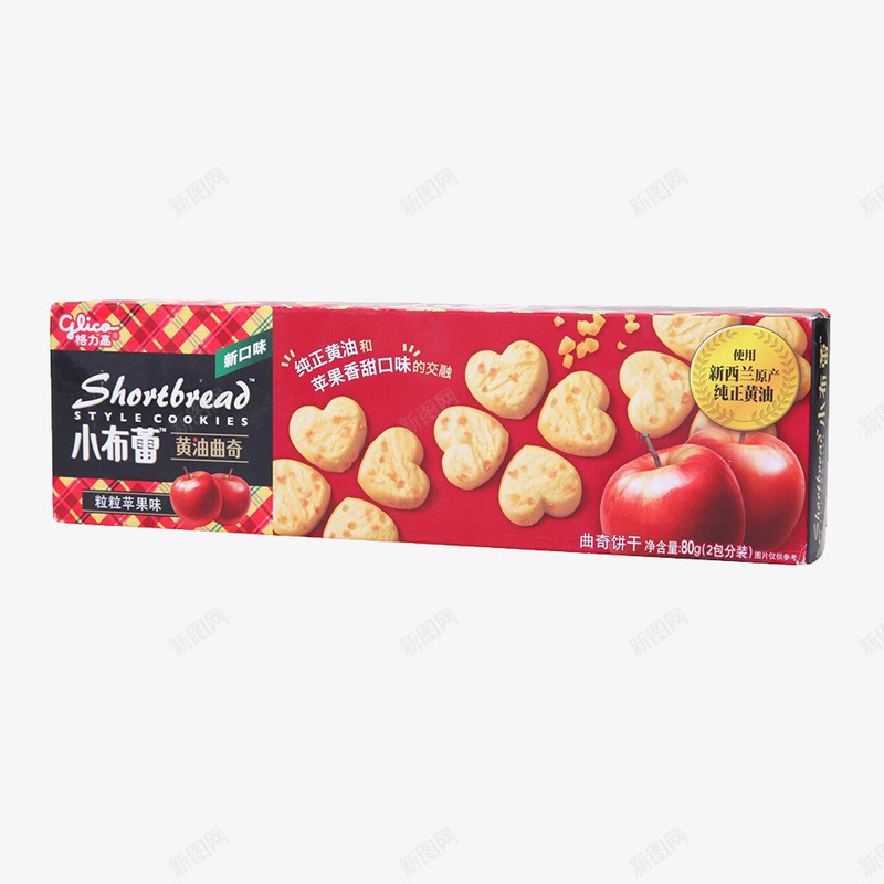 苹果味格力高png免抠素材_新图网 https://ixintu.com 小布蕾 格力高 美食 苹果风味 进口食品 零食饼干