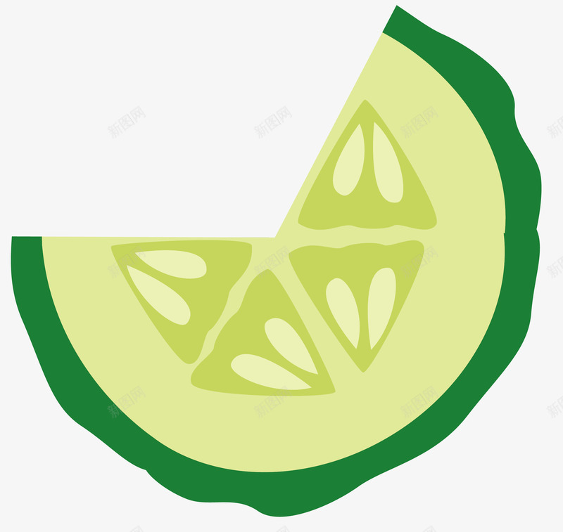 咬一口卡通黄瓜png免抠素材_新图网 https://ixintu.com 咬一口 水果蔬菜 矢量黄瓜 绿色 绿色黄瓜 翠绿的黄瓜