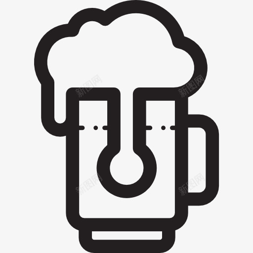 啤酒图标png_新图网 https://ixintu.com 啤酒罐 酒吧 酒精 酒精饮料 食品